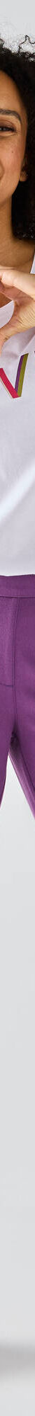 Pantalon 7/8ème fuselé uni (violet) Pantalon 7/8ème fuselé uni (violet)